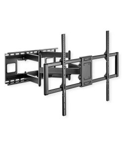 Roline VALUE zidni nosač za TV 60"-120", udaljenost od zida 75mm-703mm, nosivost 120kg, crni