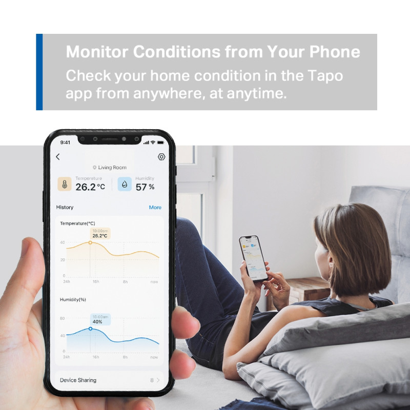 TP-Link Tapo T315 Smart senzor temperature i vlage