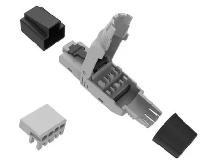 NaviaTec CAT6A UTP Toolless Plug Module