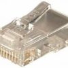 Transmedia RJ45 connector for round cable