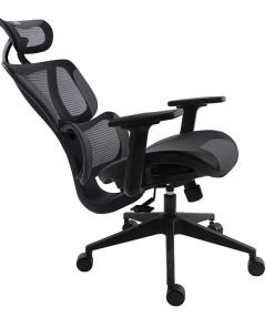 Bit Force ROYAL LM-2D uredska stolica, PU koža, 2D naslon za ruke, nosivost 140kg, crna
