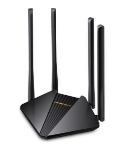 Mercusys AC1200 bežični usmjerivač (Dual-Band Router) 300Mbps/867Mbps (2.4GHz/5GHz), 802.11 b/g/n/ac/a, 2×G-LAN, 1×G-WAN, MU-MIMO, 4×5dBi fiksne omni-direkcione antene
