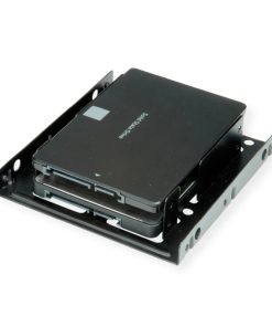 Roline HDD montažni adapter, 3.5" za 2×2.5" HDD/SSD, metalni