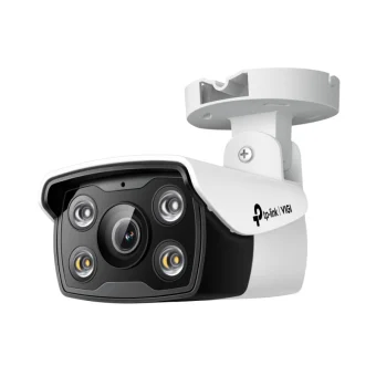 TP-Link VIGI C340 Full color kamera 2K 4MP, H.265+, 4mm leća, RJ45, PoE/12V DC, Night Vision, microSD, dvosmjerni audio, detekcija pokreta, vodootporna IP67, VIGI app