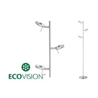 EcoVision LED podna svjetiljka sa 3 akrilna sjenila, 3×5W, 3000K