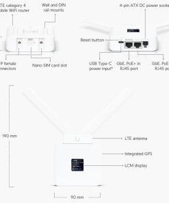Ubiquiti UMR - UniFi LTE WiFi router