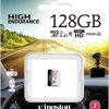 Kingston microSD High Endur R95MB/s W45MB/s, 128GB