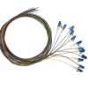 NFO Fiber optic pigtail LC UPC, SM, G.652D, 900um, 1.5m, 12 pack