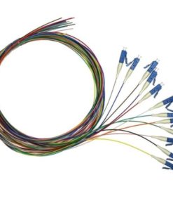 NFO Fiber optic pigtail LC UPC, SM, G.652D, 900um, 1.5m, 12 pack