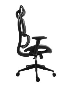 Bit Force COZY LM-2D uredska stolica, PU koža, 2D naslon za ruke, nosivost 140kg, crna