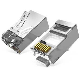 Vention Cat.6A FTP RJ45 Modular Plug 100 Pack
