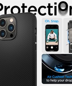 Spigen Mag Armor MagSafe, zaštitna maska za telefon, mat crna - iPhone 14 Pro