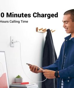 UGREEN zidni punjač 20W, USB-C, PD3.0/QC4.0+, bijeli