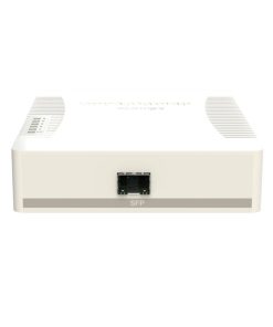 Mikrotik Cloud Smart Switch CSS106-1G-4P-1S (RB260GSP) 5-port Gigabit PoE-out smart preklopnik sa SFP cage, SwOS, plastično kućište, PSU, 53W