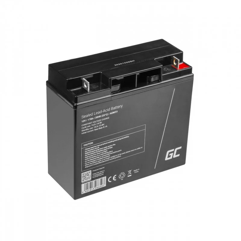 Green Cell (AGM51) baterija 12V/17Ah