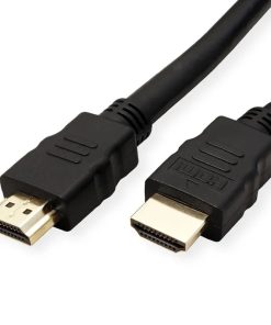 Roline VALUE Ultra HD 8K HDMI v2.1 kabel sa mrežom, M/M, crni, 5.0m
