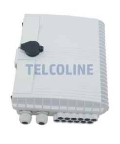 NFO Splice Closure, 2 inputs, 12 outputs, Wall mount