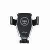 Gembird Car smartphone holder with wireless charger, 10 W