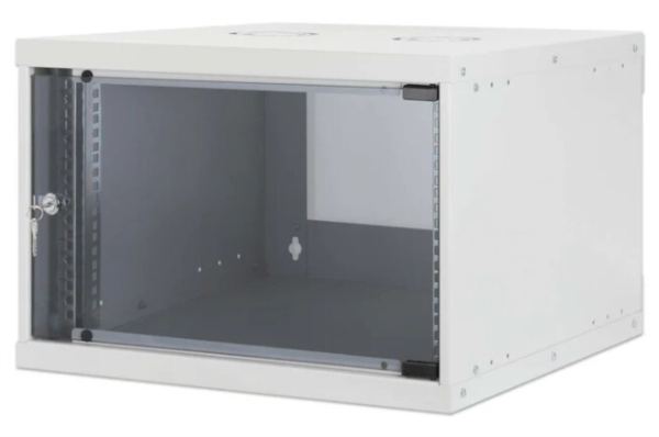 Intellinet 19" Basic Wallmount Cabinet, 6U, 400 mm Depth, Gray