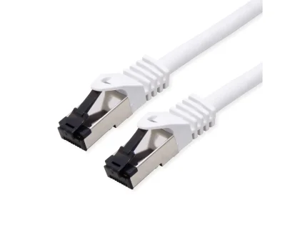Roline VALUE S/FTP mrežni kabel Cat.8 (Class I), LSOH, stranded, 3.0m, bijeli