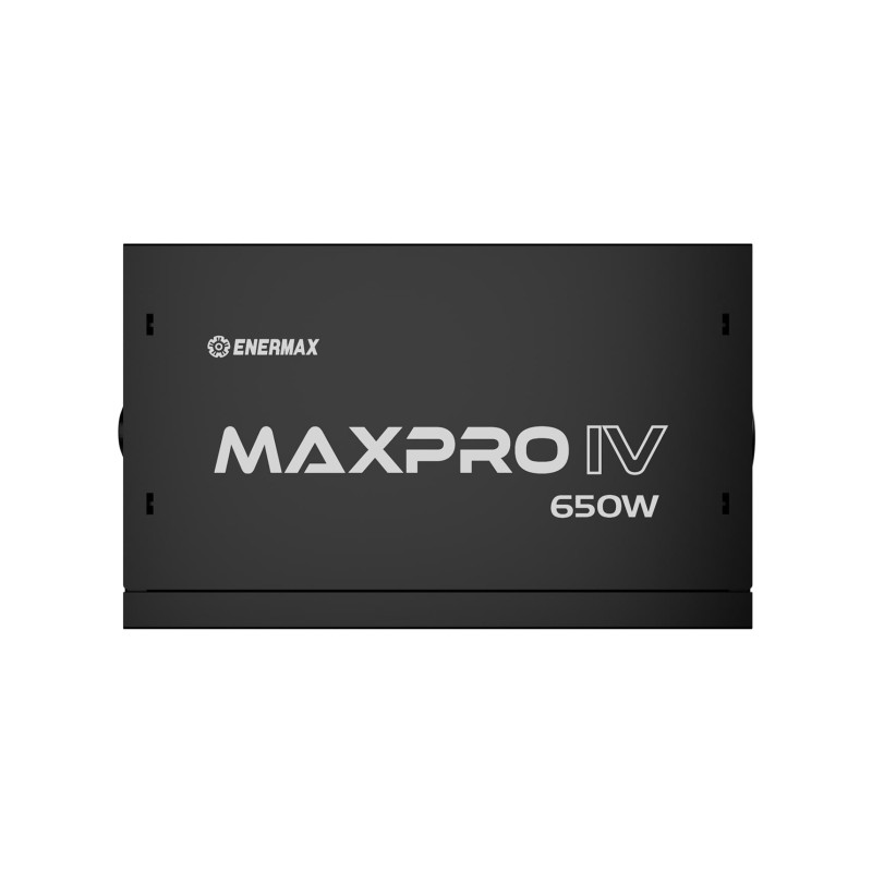 Enermax 650W MaxPro IV, ATX 2.4, 80+, aktivan PFC, 2×PCIe, 3×SATA, 24-pina, 120mm ventilator