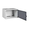 Roline 19" 7U 540×400×370 Basic zidni ormar, sivi