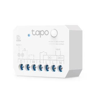 TP-Link Tapo S110E Smart Switch Module 2.4GHz, 802.11b/g/n, Bluetooth, Tapo app, Wi-Fi kontrola, Timer/Schedule postavke, Amazon Alexa/Google Assistant