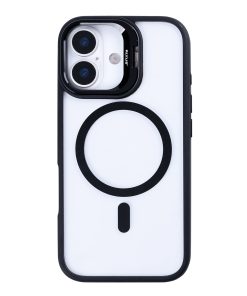 Rixus Classic 03 Case With MagSafe Compatible For Apple iPhone 17 Black