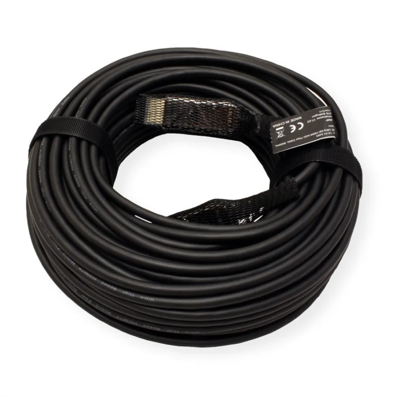 Roline UHD HDMI aktivni optički kabel (AOC), M/M, 30m