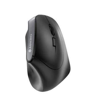 Cherry MW 4500 bežični vertikalni ergonomski optički miš za dešnjake, crni