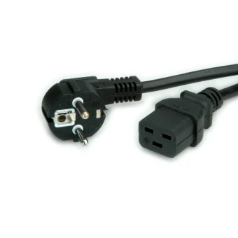 Roline VALUE naponski kabel, IEC320 C19 16A, 3.0m, crni