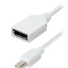 Transmedia Mini DisplayPort plug to DisplayPort jack, 15cm