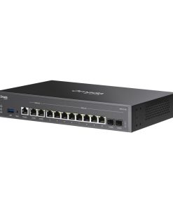 TP-Link Omada Gigabit VPN usmjerivač (Router) 2×2.5G RJ45 WAN (1xWAN/LAN), 2×Gigabit SFP WAN/LAN, 8×Gigabit RJ45 WAN/LAN, 1×USB 3.0