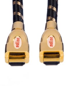 Roline GOLD HDMI Ultra HD kabel sa mrežom, M/M, 2.0m