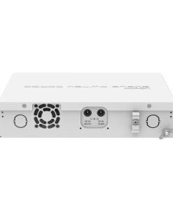 Mikrotik Cloud Router Switch CRS112-8P-4S-IN, QCA8511 400Mhz CPU, 128MB RAM, 8×G-LAN PoE-out, 4×SFP, RouterOS L5, desktop kućište, rack mount, PSU