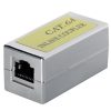 Transmedia Inline coupler, CAT 6A, metal casing