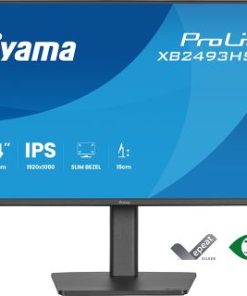 IIYAMA 24" XB2493HSU-B1 FHD (1920x1080) IPS Pivot, 16:9, 350 cd/m2, 1500:1, 120Hz, 1ms, HDMI, DP, USBx2, zvučnici