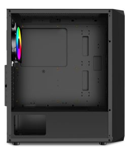 Bit Force PALADIN CF-4 Gaming Midi Tower ATX kućište bez napajanja, crno