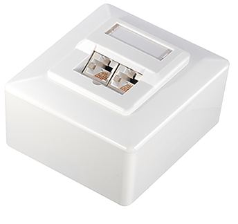 Transmedia 2xWestern 8 8 socket Cat6