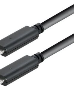 Transmedia USB3.1 type C plug - USB type C plug 2,0m