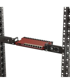 Mikrotik RouterBOARD L009UiGS-RM, 800MHz CPU, 512MB RAM, 8×G-LAN, 1×2.5G SFP, USB, desktop/1U rackmount kućište, PSU, K-79 rackmount kit, RouterOS L5