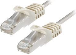 Transmedia CAT6a SFTP Patch Cable 0,5m white