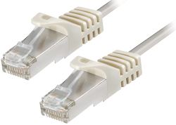 Transmedia CAT6a SFTP Patch Cable 0,5m white
