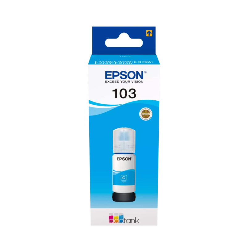 Epson tinta 103 EcoTank cijan (C13T00S24A) 65ml
