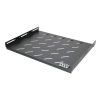 Extralink 1U 350mm Fixed shelf, 19", 490x360mm, for 600mm depth cabinets, Black
