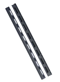 NaviaTec Cable Management Vertical 42U (1 pair), Black