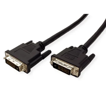 STANDARD DVI kabel, DVI-D (24+1) Dual Link, M/M, 3.0m, crni