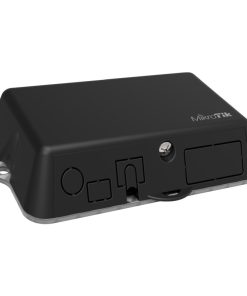 Mikrotik RB912R-2nD-LTm&EC200A-EU, 650MHz CPU, 64MB RAM, 1×LAN, 2.4Ghz 802.11b/g/n, GPS, 2×miniSIM, USB, RS232, RouterOS L4, vanjsko kućište, PSU