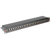 Roline Cat.6/Class E 19" Patch Panel 24-porta STP, crni