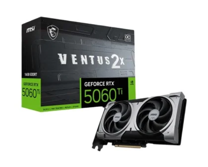 MSI GeForce RTX 5060 Ti 16G VENTUS 2X OC PLUS, V535-005R